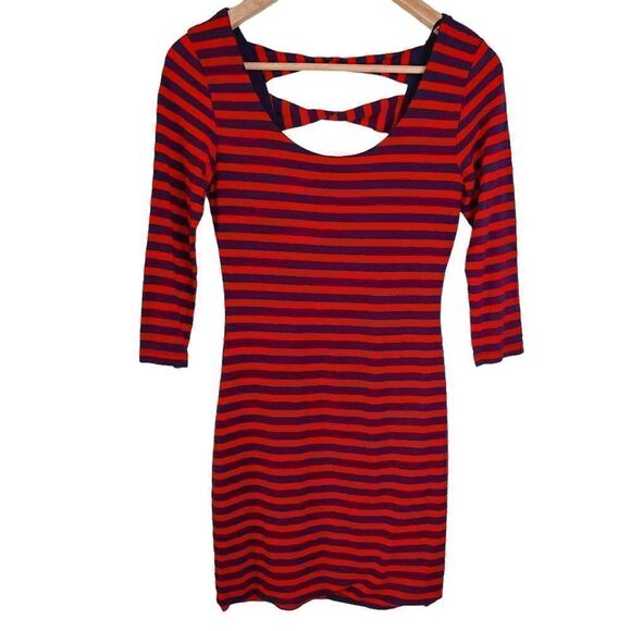 Finesse Striped Bodycon  - Picture 1 of 7